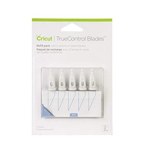 cuchillas de repuesto cricut truecontrol knife - paquete de 5