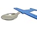Kids' Airplane Fork & Spoon Set, Stainless Steel and Silicone