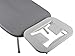Tabletop Ironing Board - Compact, Collapsible Folding Legs, Metal Iron Rest to Prevent Scorching, Carrying Bag for Travel and Storage. Convenient for College Dorm, Studio Apartments and Traveling.