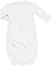 Kissy Kissy Unisex Baby Converter Gown (Baby) - White