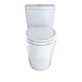 Toto MS654114MF#01 1.6GPF and 0.9GPF Aquia One-Piece Toilet, Cotton