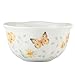 Lenox Butterfly Meadow Bowls, 12-Ounce, Set of 4, White -