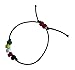 Wordless Bracelet Kit- Black, White, Red, Green, Yellow Plastic Beads-5 Pack- 9mm Opaque 1,000 Count Each- 100 Yards Waxed Cotton Thread Cord