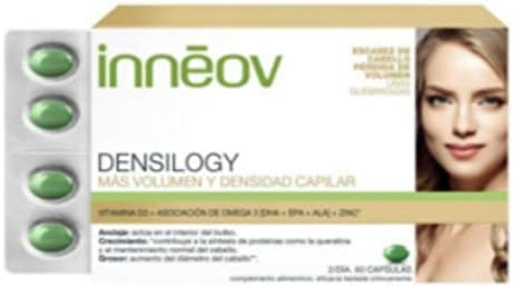 Inneov Densilogy Anti-hairloss Hair Mass Masa Capilar 60 Capsules Treatment Hair Lovers