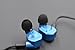 Quad Driver Headphones,ERJIGO KZ ZS5 High Fidelity Extra Bass Earbuds without Mic,with Detachable Cable (Blue)