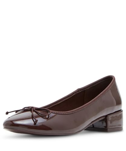 Madden Girl Women’s Twirley Pump, Dark Brown, 11