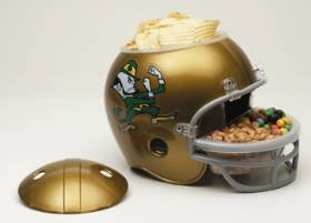 Ncaa 2621611 notre dame snack helmet