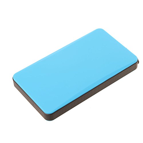 yournameI Car Emergency Power Charger, 12V 20000mAh Multi-Function Car Jump Starter Power Bank Emergency Charger Booster (Blue)