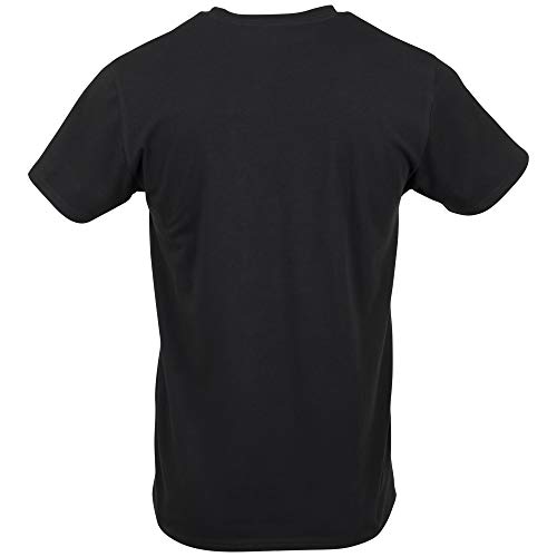 Gildan Men's Cotton Stretch Tshirts, Multipack, Black Soot (Crew 3