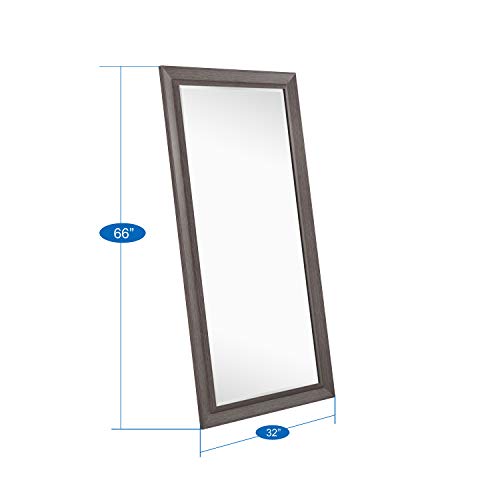 Framed Bevel Leaner Full Length Huge Floor Mirror XL Mirror Large