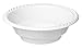 Propack [200 Count] Disposable Plastic White 18 oz Heavy Weight Bowls, Great For Weddings, Home, Office, School, Party, Picnics, Take-out, Fast Food, Outdoor, Events, Or Every Day Use