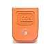 Glock Factory OEM Orange Magazine Base Floor Plate for 9mm .40 .357 .380 Auto .45 GAP Mags - SP01294 (Single Piece Bulk Packaged)