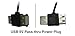 coolerguys 5V USB Powered Thermal Monitor with Digital LED Display for USB-Powered Case Fan