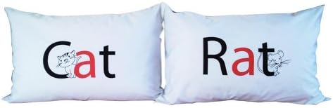 Love Funny Couples Pillow Cases for Wife Hubands Girl Friend Anniversary Wedding Valentines Day Gifts
