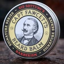 Captain Fawcett Barberism Beard Balm 60ml, Classic Barbershop Beard Balm for Men, Softens, Conditions & Adds a Fresh Citrus