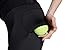 HonourSport Women Cropped Golf Active Skorts Leggings Side Drawstring Running Capri Skirt