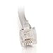 C2G Legrand RJ11 Telephone Cord, Telephone Data Cable, Silver Modular Telephone Cable, 14 Foot Telephone Cord, 1 Count, C2G 09590