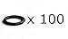 100 ea Bushing O-Rings for Challis Bushings Only | Prevents Loose Bushings + Screws | Protects Frame | NBR Rubber O-Rings