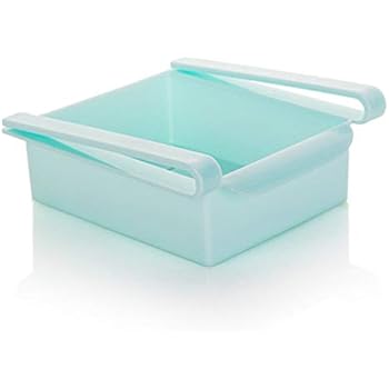 Bigens Refrigerator Drawer Fresh Spacer Layer Fridge Storage Box Racks Plastic Food Eggs Fruit Container Sort Kitchen Tool Organizer