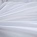 ROSECOSE Luxurious Lightweight Goose Down Comforter King Size Duvet Insert Solid White 1200 Thread Count 750+ Fill Power 100% Cotton Cover Hypo-allergenic Down Proof with Tabs (King,White)