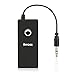 Bluetooth Transmitter - iKross 3.5mm A2DP Bluetooth 3.0 Wireless Transmitter - Black for Home PC Headphone Stereo Speaker and more