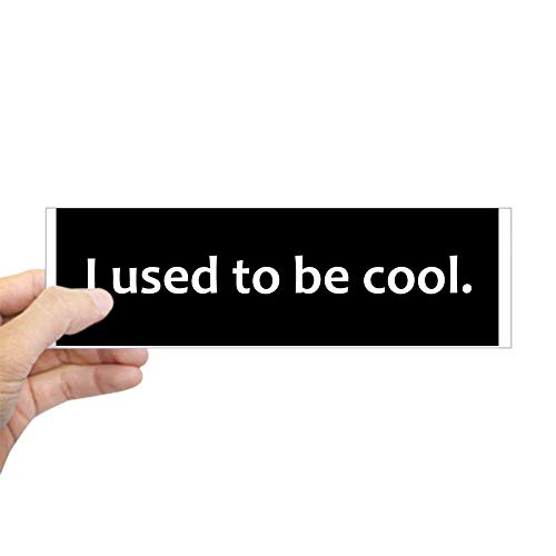 RONSHIN Cars Stickers I Used to Be Reflective Car Decals for Car Decoration