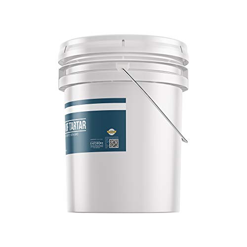 Cream of Tartar (5 Gallon) 100 Pure, Baking Additive, NonGMO & GlutenFree, Natural, Packaged