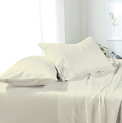 Victoria Beddengoed 4 Delige Set 1 Hoeslaken 1 Laken 2 Kussenslopen 35 Cm Diepe Zak Amazon Nl