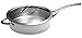 Calphalon Contemporary Stainless 5-Quart Sauté Pan with Glass Lid
