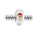 White Red Murano Glass Holiday Christmas Santa Claus Bead Charm For Women For Teen 925 Sterling Silver Fits European Bracelet