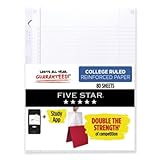 Five Star Loose Leaf Paper + Study App, Notebook