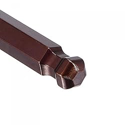 uxcell 10mm Ball End Hex Key Wrench, L Shaped Long