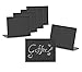 New Star Foodservice 28669 Metal Mini Chalkboards, 3 by 4-Inch, Set of 6 primary