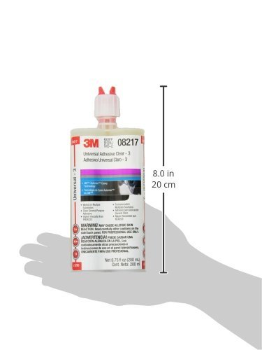 3M 08217 Clear Universal 3 Minutes Adhesive - 200 ml