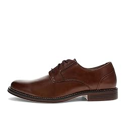 DOCKERS Mens Fairway Dress Oxford Shoe, Mahogany, 9 M