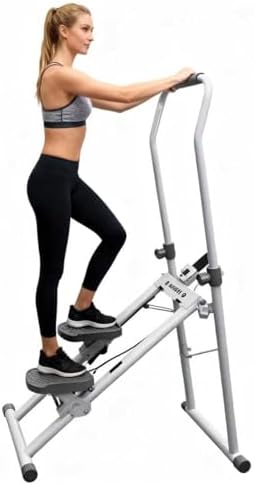 Foldable Vertical Stepper Machine, Compact & Foldable Cardio Stepper ...