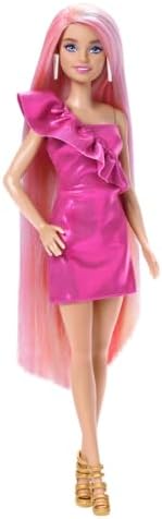 Barbie Fun Fancy Hair Doll with Extra-Long Colorful Blonde Hair