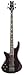 Schecter Stiletto Extreme 4 LH Left-handed Bass Guitar - Black Cherry