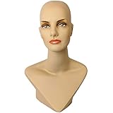 Female Mannequin Head Form with V Neck