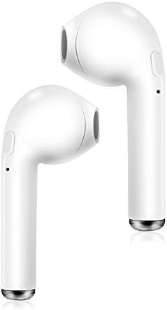 Moow Wireless Bluetooth Headphone with Noise Canceling Microphone for Universal/Smartphones - White