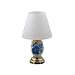 Dollhouse LED BLUE AND WHITE TABLE LAMP