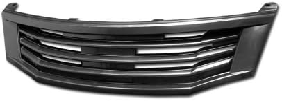 Trucks R Us - 08-10 HONDA ACCORD 4 DOOR MUGEN STYLE ABS FRONT GRILL (BLACK)