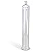 LeLuv Vacuum Cylinder for Penis Pumps Seamless Untapered Medical-Grade Clear Acrylic with Measurement Marks and Locking Fitting 1.35 Inch x 12 Inch