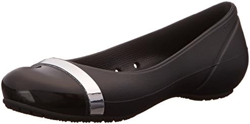 crocs women's cap toe flat
