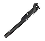 BNVB Bike Seatpost 3k Matte Carbon Fiber Seat Tube Bicycle Breaking Wind Seatpost Ultra Light Accessories for Road MTB Bike