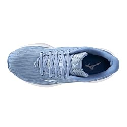 Mizuno Womens Wave Rider 28 Running Shoe, Glacier
