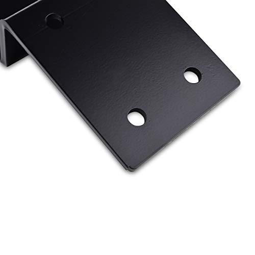 Heavy Duty Door Barricade Brackets Drop Bar Security Door Lock Brackets Set of 2Fits 2”x4