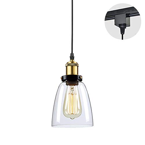 Stglighting H Type 3 Wire Glass Track Light Pendants Length 4 9