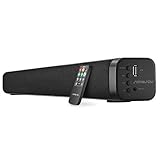 Sound Bar, Samesay TV Soundbar 29-Inch Wired and Wireless Bluetooth 2.0 Channel Speaker for TV/PC/Cellphone, Wall Mountable with Remote Control