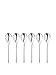 WMF Nordic Round Soup Spoons, Set of 6, Silver